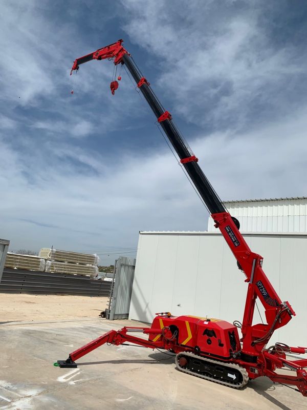 SPT299 spider crane